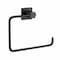 Kibi Cube Bathroom Towel Ring - Matte Black. KBA1506MB - alternate 1